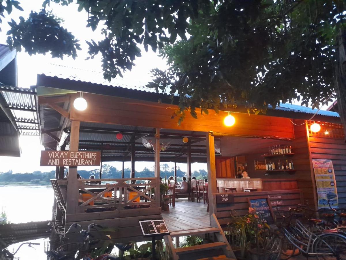 Vixay Sunset View Dondet Hotel Ban Donsom Tai Bagian luar foto